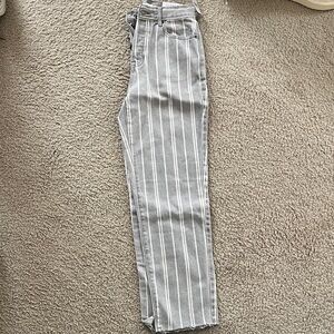 PacSun Gray Striped Women Jeans